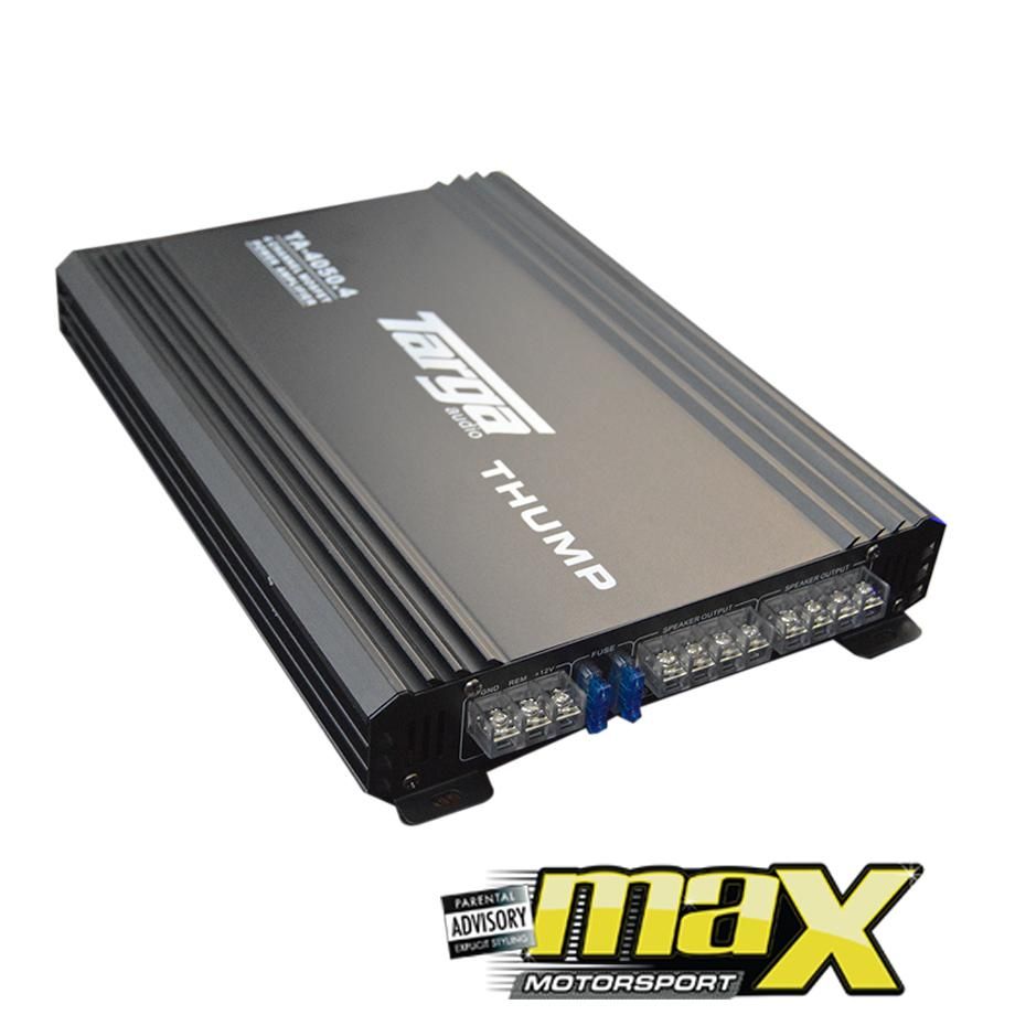 Targa Thump Series 4-Channel Amplifier (4800W) Targa