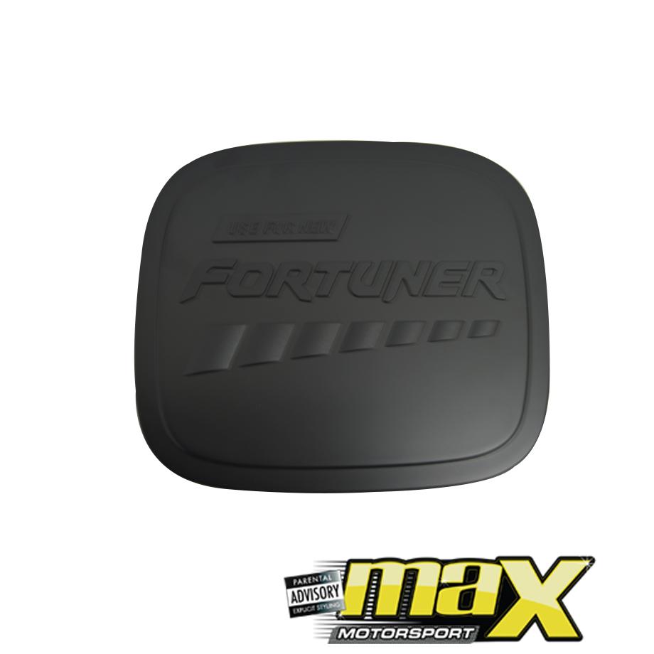 Toyota Fortuner (16-On) Black Fuel Cap Cover maxmotorsports