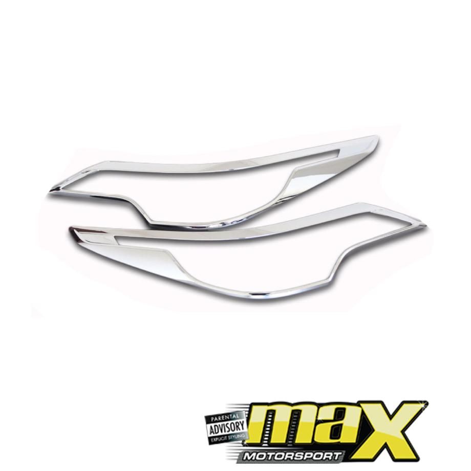 Toyota Fortuner (16-On) Chrome Headlight Surround maxmotorsports