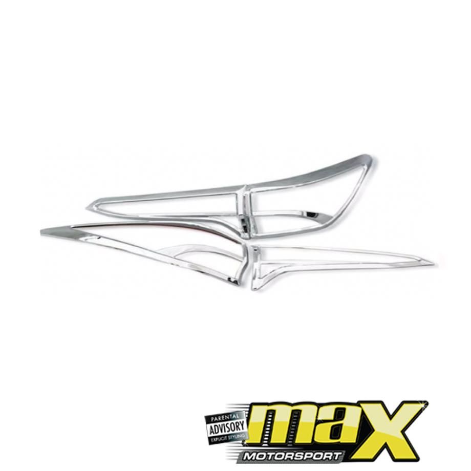 Toyota Fortuner (16-On) Chrome Tailight Surround maxmotorsports