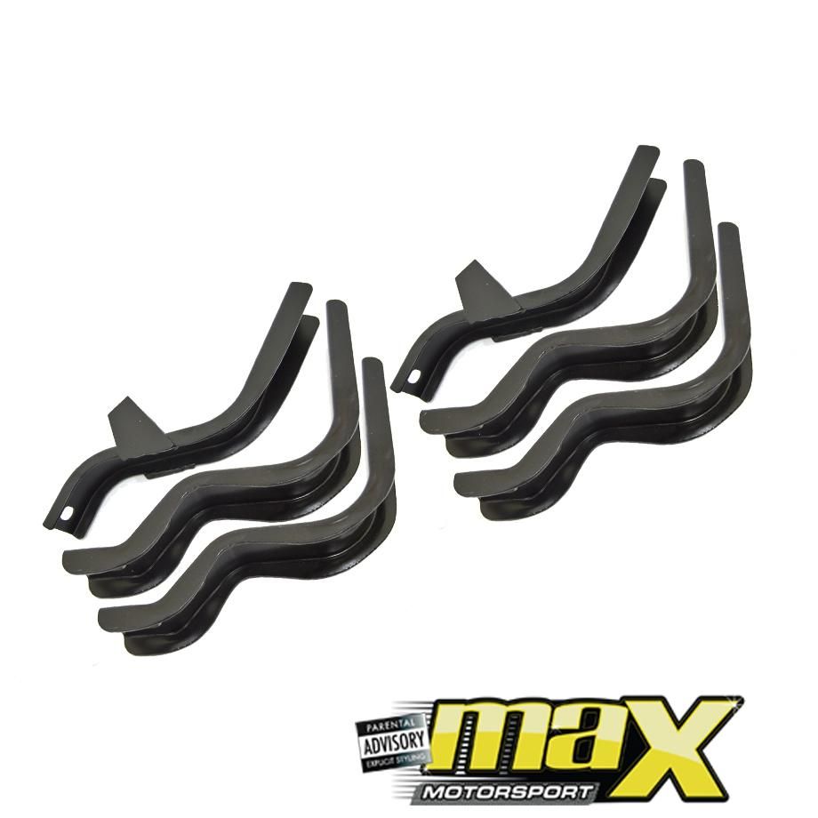 Toyota Hilux Revo 2015-19 Black Aluminium Side Step maxmotorsports