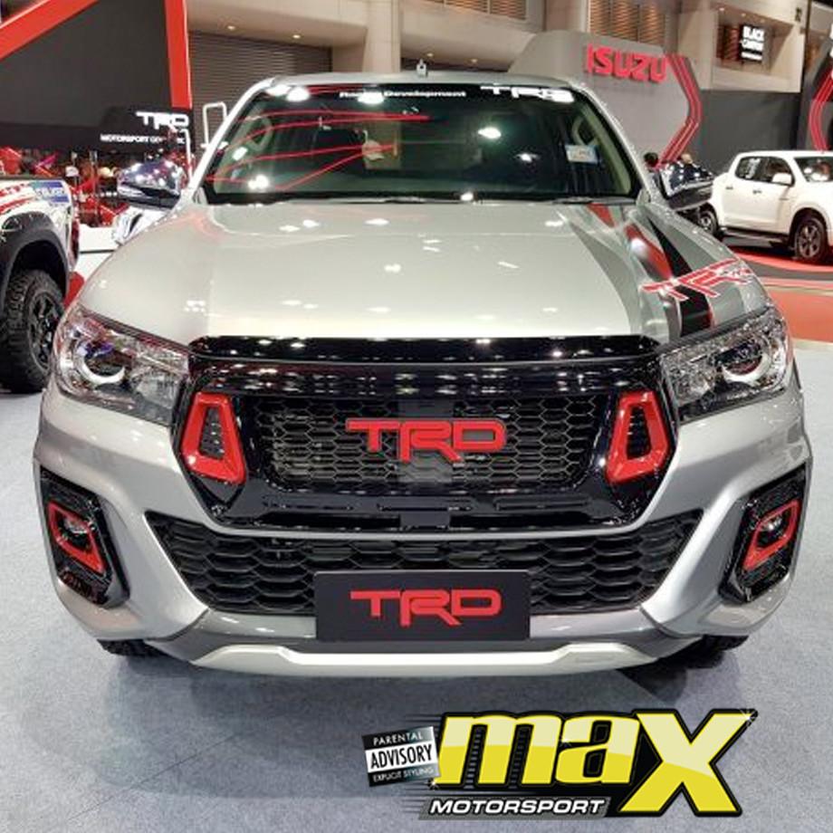 Toyota Hilux Revo (17-On) TRD Style Upgrade Front Bumper maxmotorsports