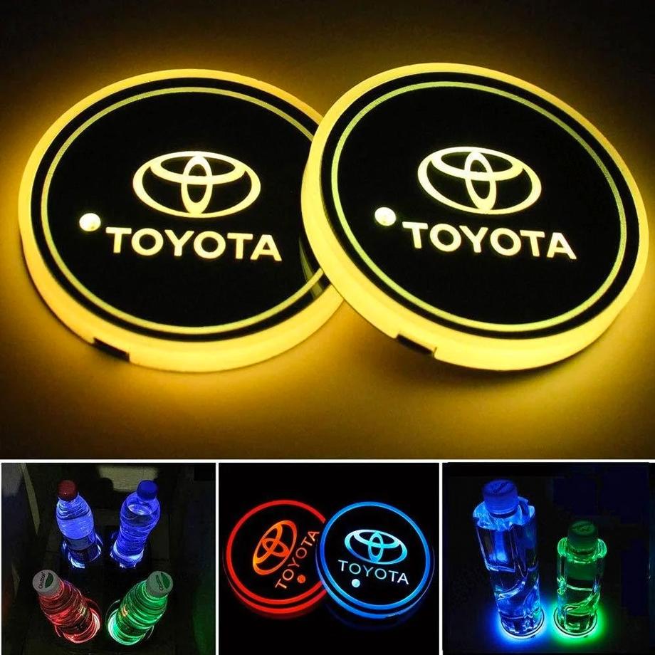 Toyota Logo LED Cup Coaster Max Motorsport