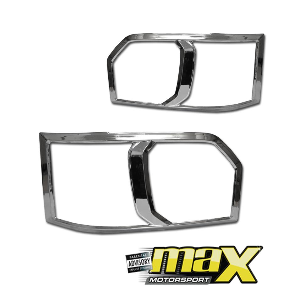 Toyota Quantum Chrome Headlight Surrounds (2015) maxmotorsports