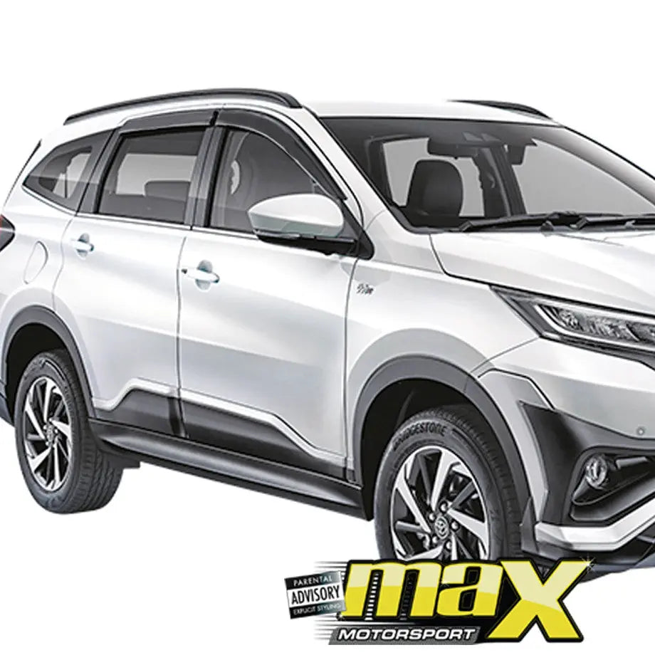 Toyota Rush (18-On) Gloss Black Windshield 4-Piece maxmotorsports