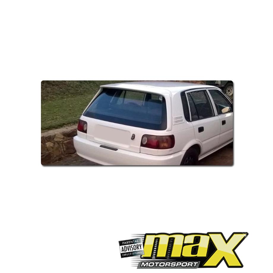 Toyota Tazz / Conquest Fibreglass Boot Spoiler maxmotorsports