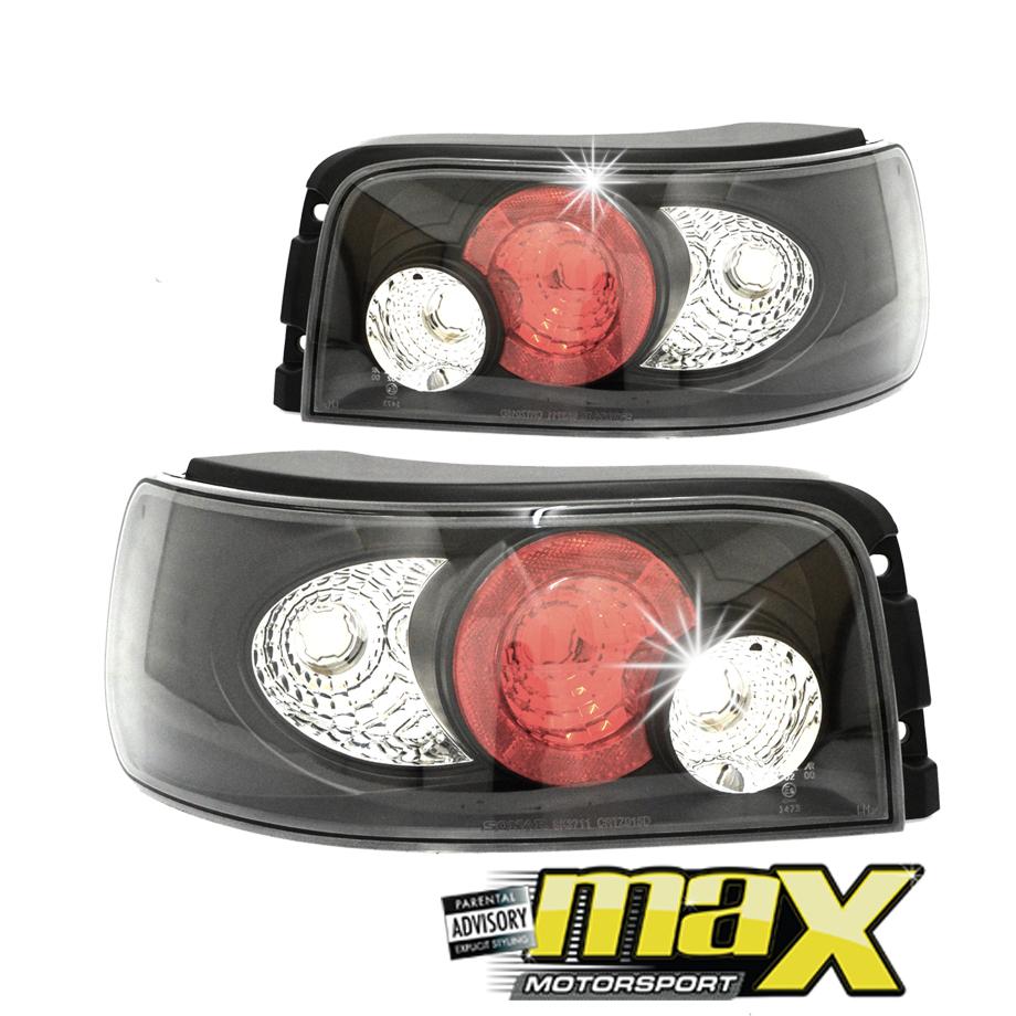 Toyota Tazz Black Lexus Style Taillights (2000-on) maxmotorsports