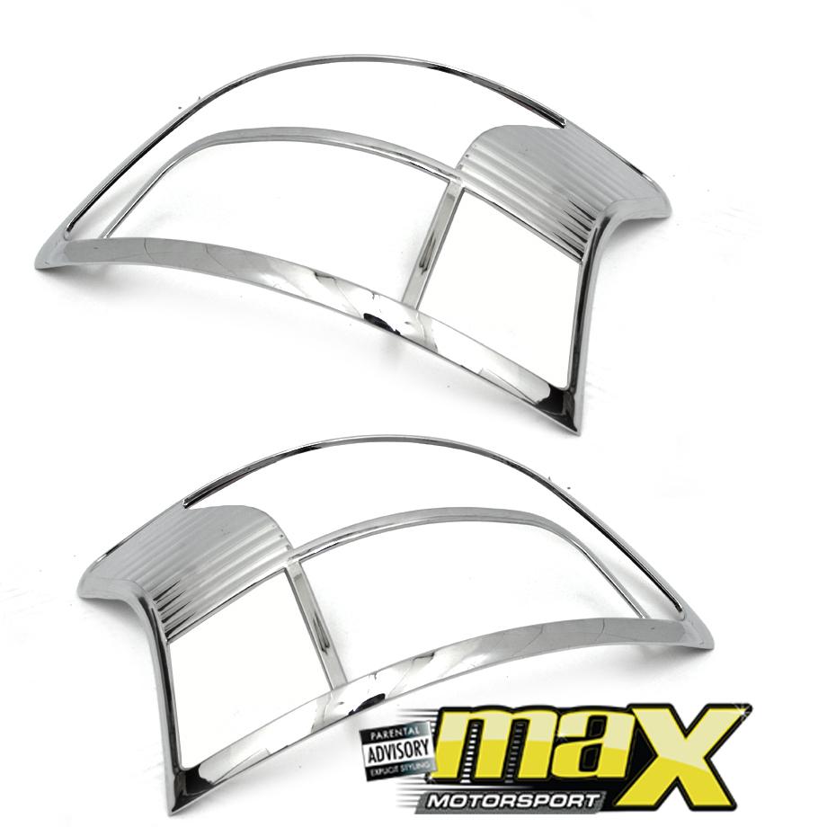 Toyota Yaris (06-09) Sedan Chrome Taillight Surrounds maxmotorsports