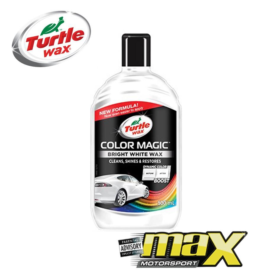 Turtle Wax Color Magic Bright White Wax (500ml) Turtle Wax