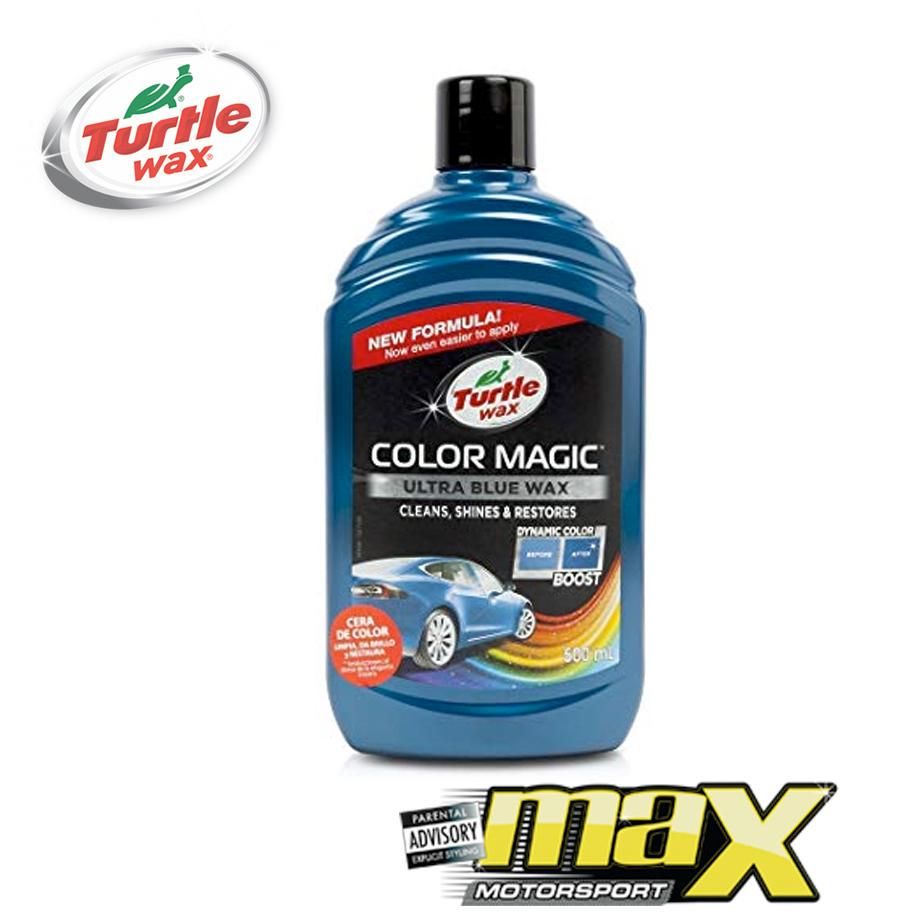 Turtle Wax Color Magic Ultra Blue Wax (500ml) Turtle Wax