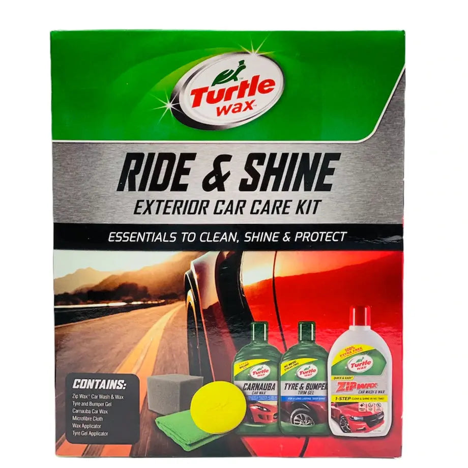 Turtle Wax Ride and Shine Exterior Car Care Kit Turtle Wax