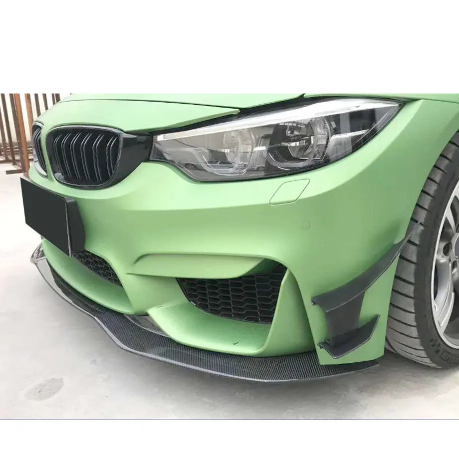 Universal 6-Piece Gloss Black Canards Max Motorsport