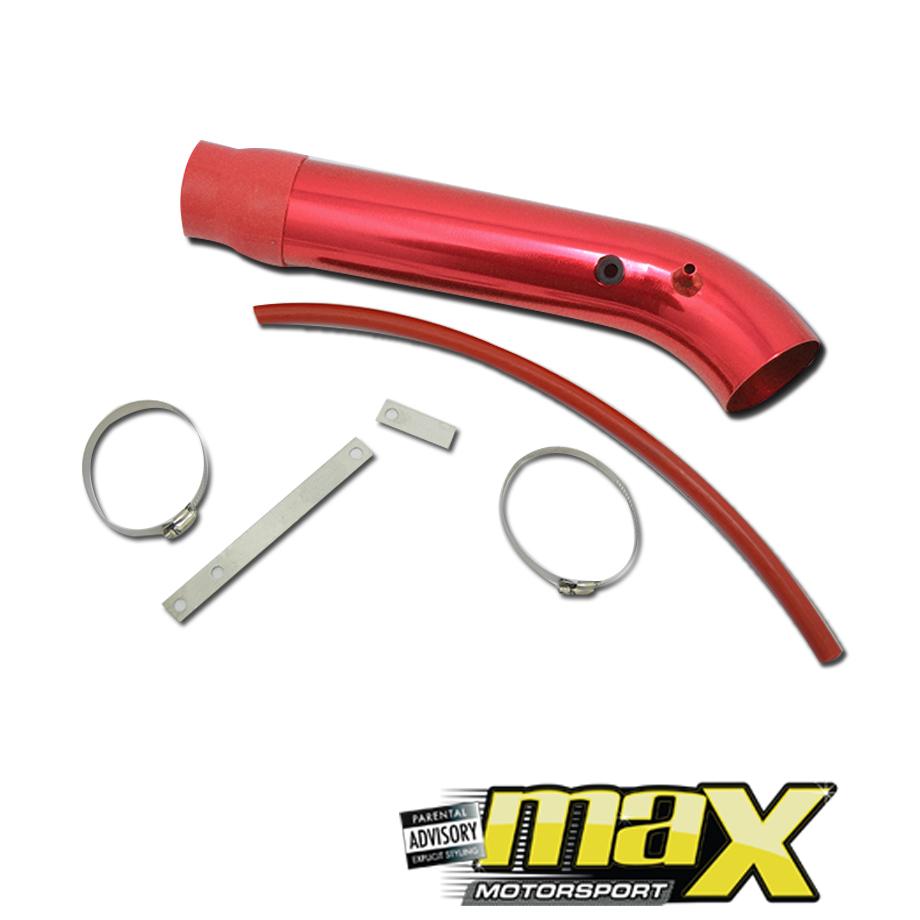 Universal Aluminium Induction Kit 45deg Bend Pipe maxmotorsports