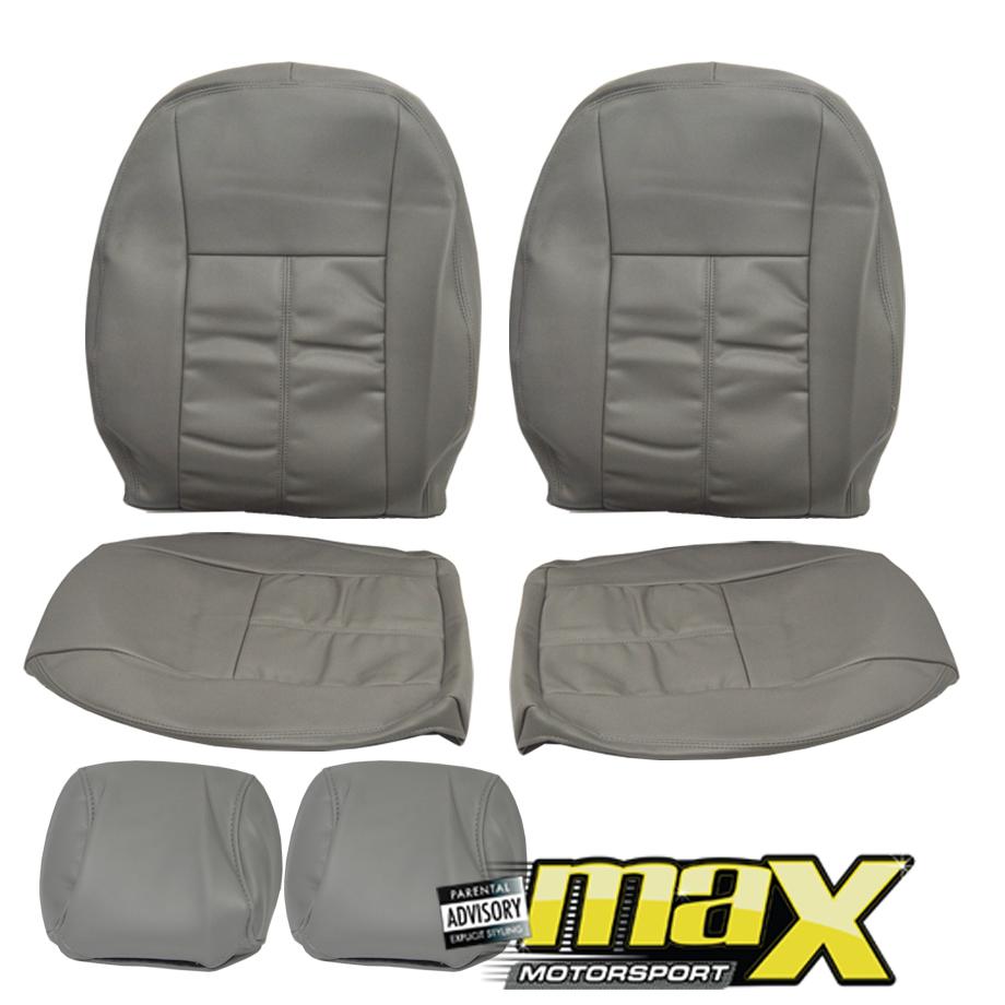 Universal Bakkie Single Cab Leather Look Seat Cover Max Motorsport