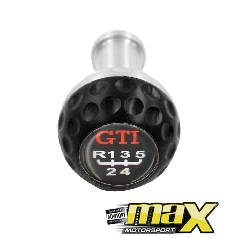 Universal Golf Ball GTI Style Gear Knob (Black) maxmotorsports