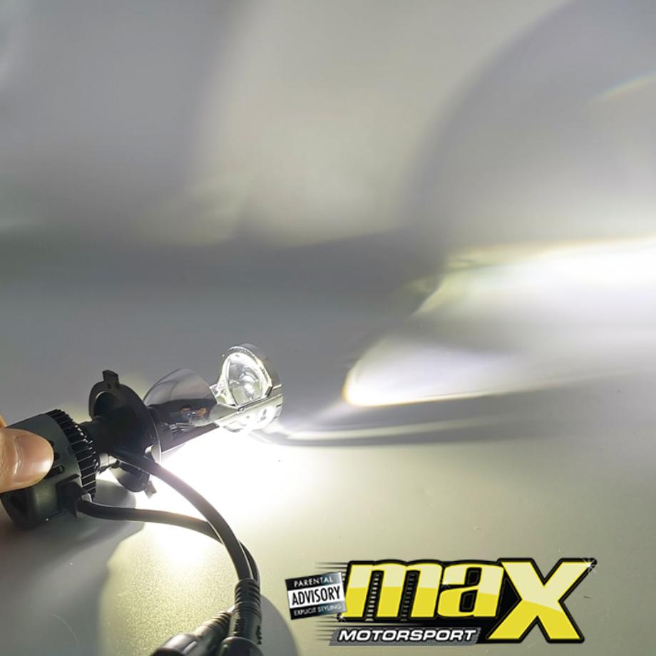 Universal LED Projector Lens Headlight Bulb (H4) maxmotorsports