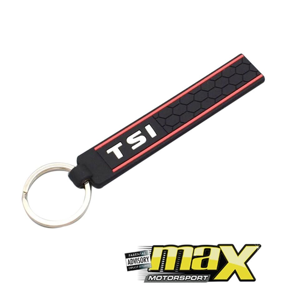 Universal VW TSI Rubber Key Ring maxmotorsports