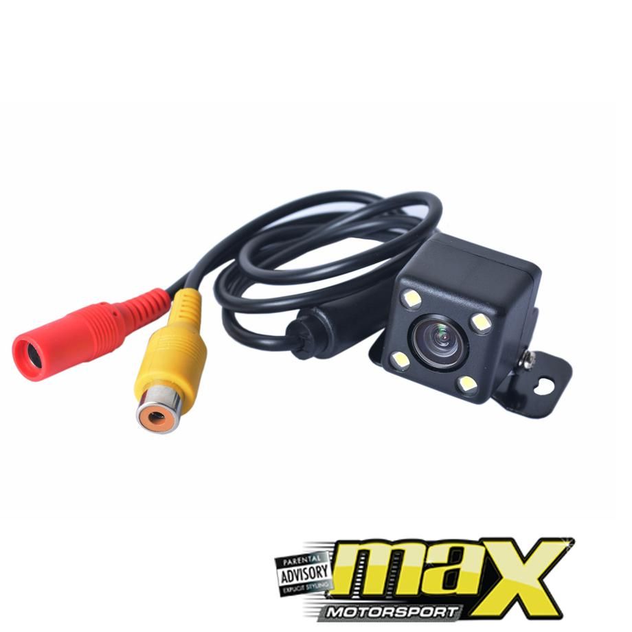 Universal Vehicle Rear View Camera With LEDs maxmotorsports