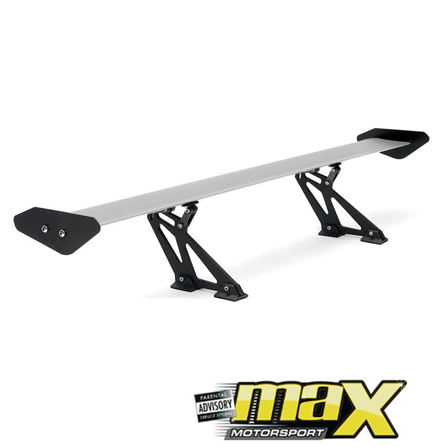 Universal White Aluminium Touring Wing maxmotorsports