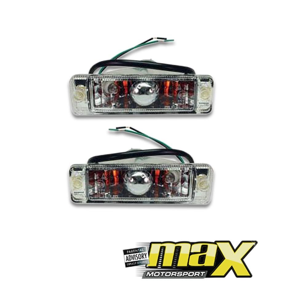 VW Golf 1 Bumper Indicator Ball Type Chrome maxmotorsports