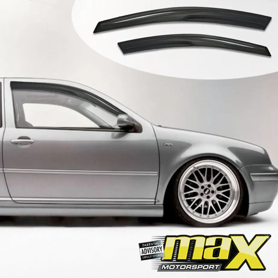 VW Golf 4 Black Windshield (4-Piece) maxmotorsports