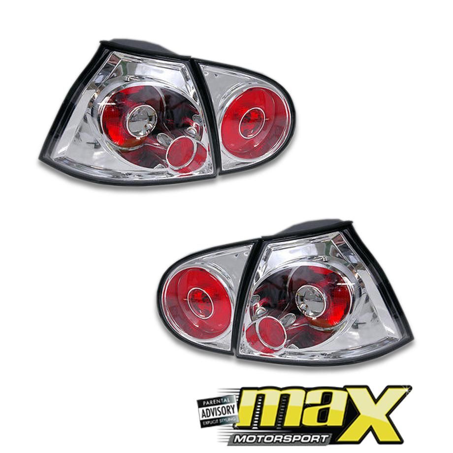 VW Golf 5 Lexus Style Taillights (Chrome) maxmotorsports