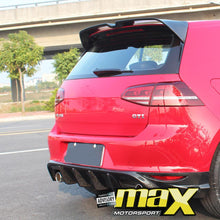 Load image into Gallery viewer, VW Golf 7 GTi Oettinger Style Carbon Fibre Roof Spoiler maxmotorsports
