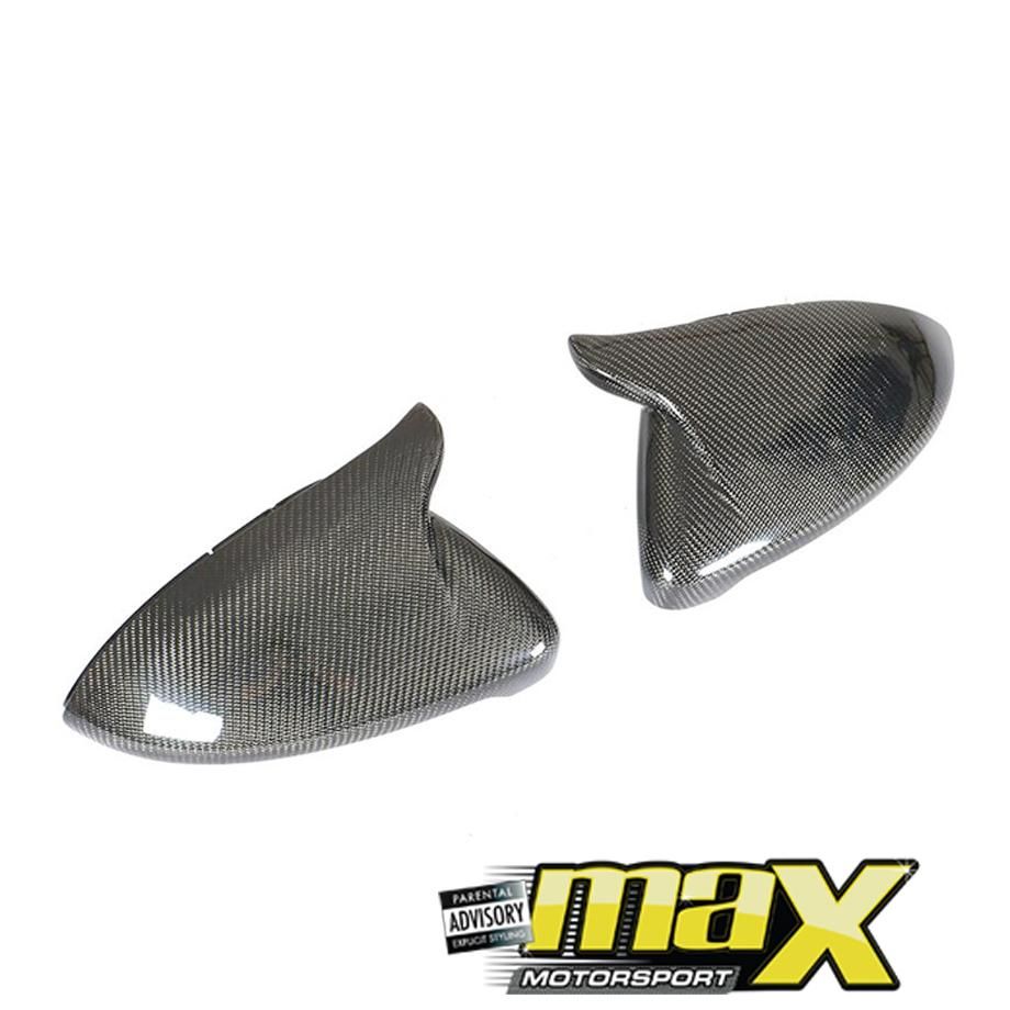 VW Golf 7 M3/M4 Style Carbon Fibre Mirror Covers maxmotorsports