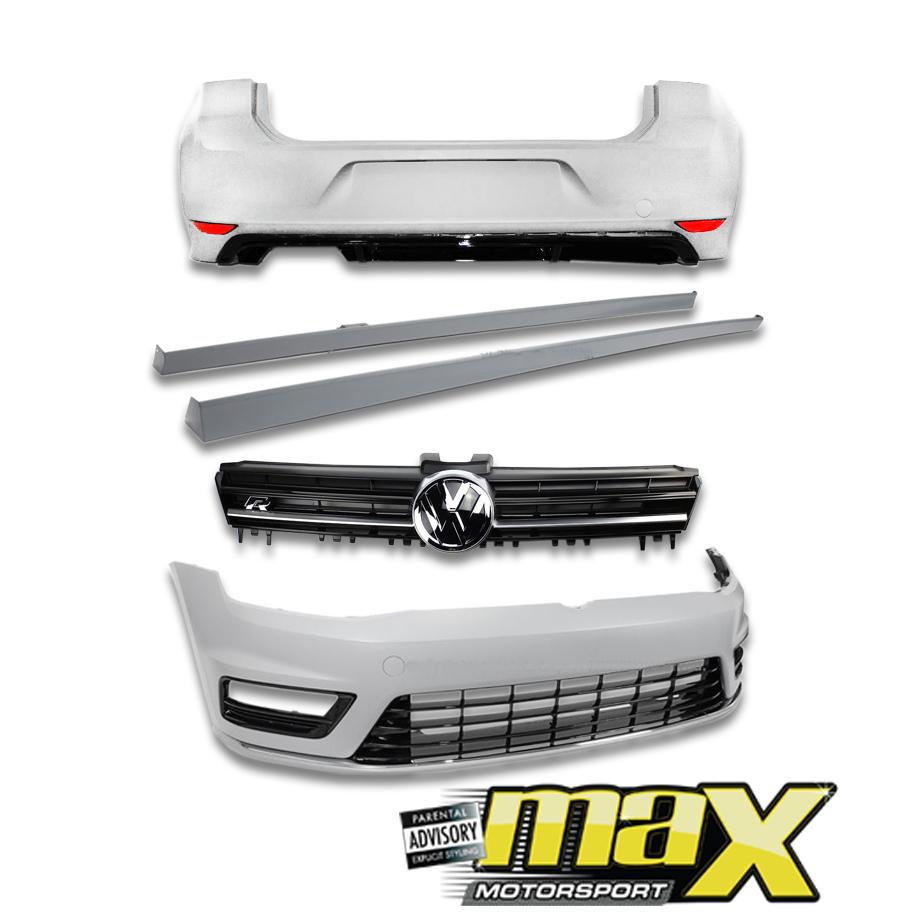VW Golf Mk7 R-Line Plastic Body Kit maxmotorsports