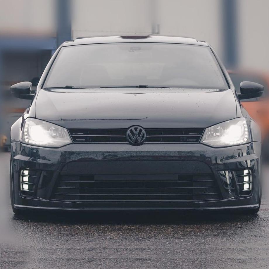 VW Polo 6 WRC Bumper LED Fog Lights Max Motorsport