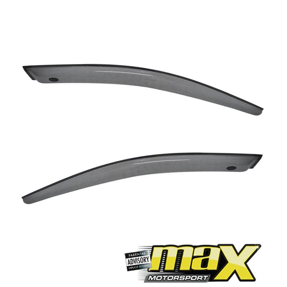 VW Polo 6 (2018-On) Carbon Look Front Windshields maxmotorsports