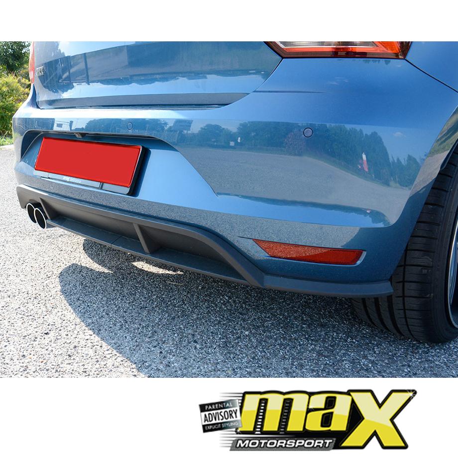 VW Polo 6C GTI (2015-On) Plastic Rear Bumper Upgrade maxmotorsports