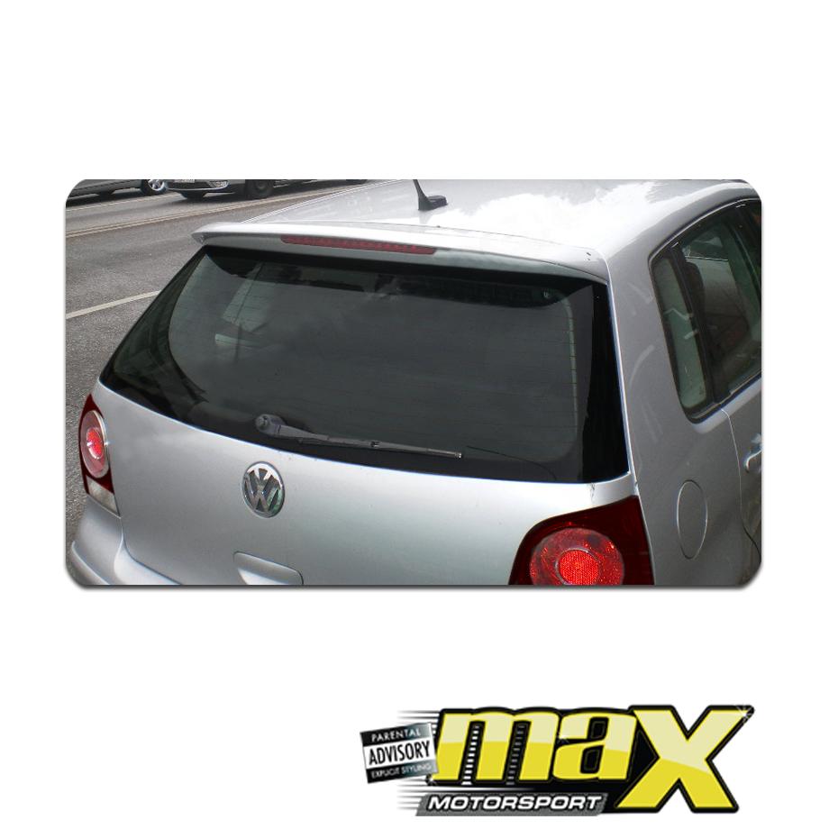 Suitable To Fit - VW Polo 9N3/ Vivo Fibre Glass Boot Spoiler – Max