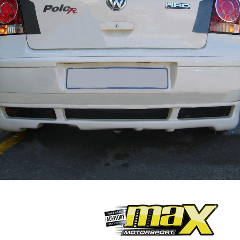 VW Polo (05-10) Fibreglass Rear Diffuser (Unpainted) maxmotorsports