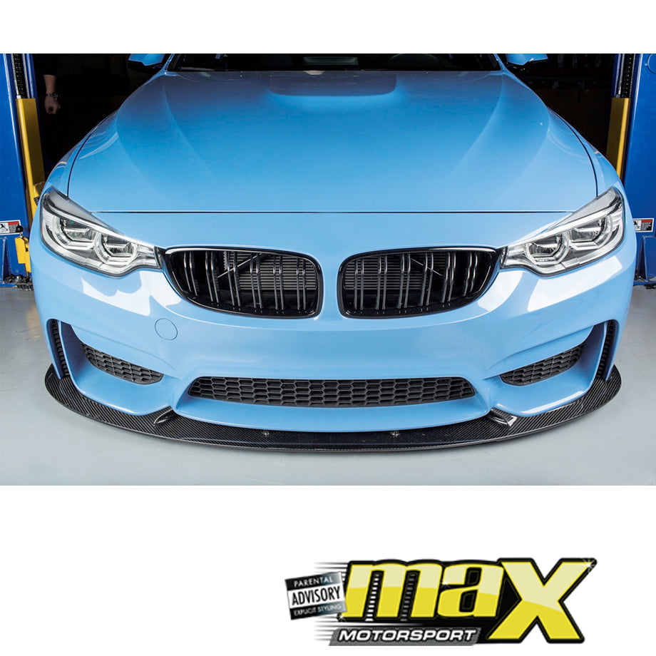 BM F80/F82 (M3/M4) 3D Style Carbon Fibre Front Spoiler