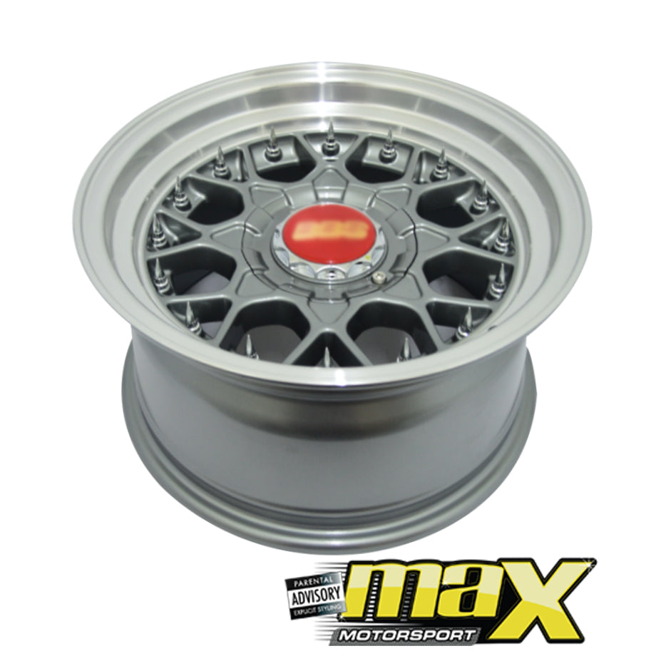 17 Inch Mag Wheel - BBS RS2 Wheel With Spikes (4x100/114.3 PCD)