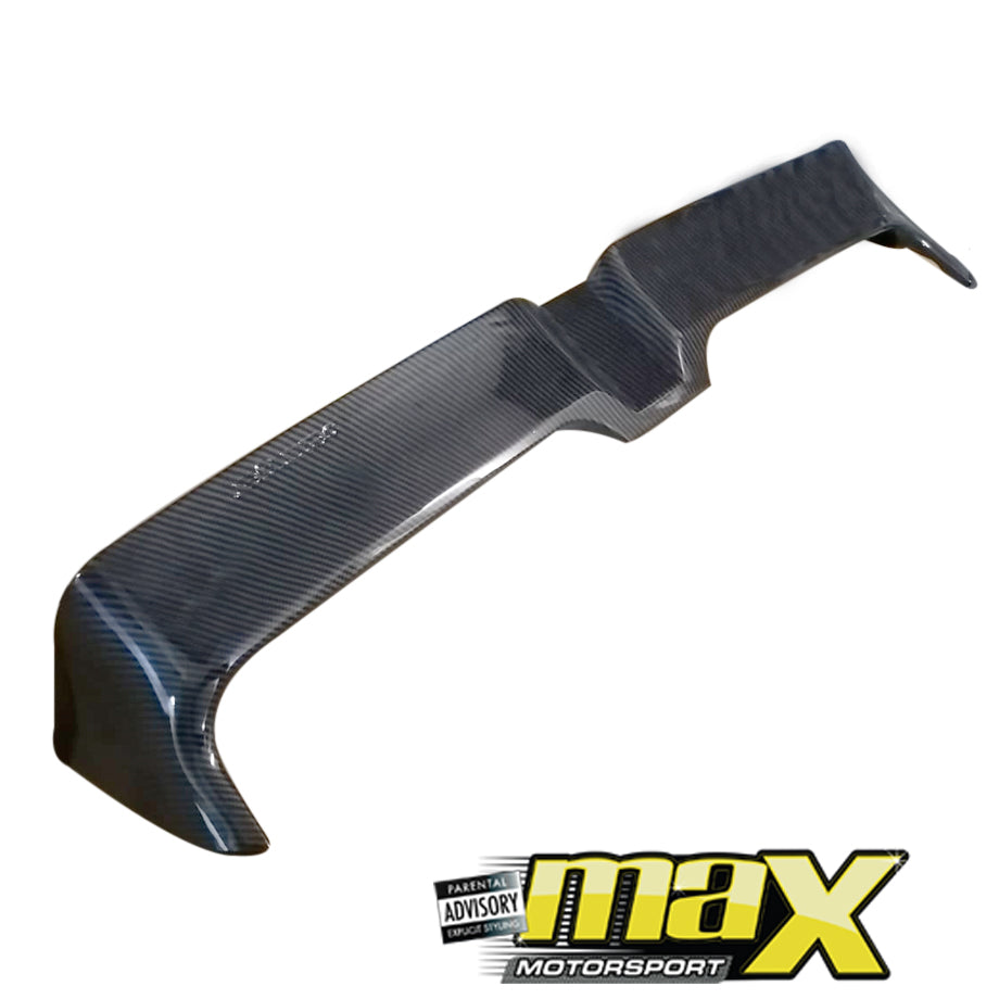 VW Polo 6 Oettinger Style Carbon Look Plastic Roof Spoiler