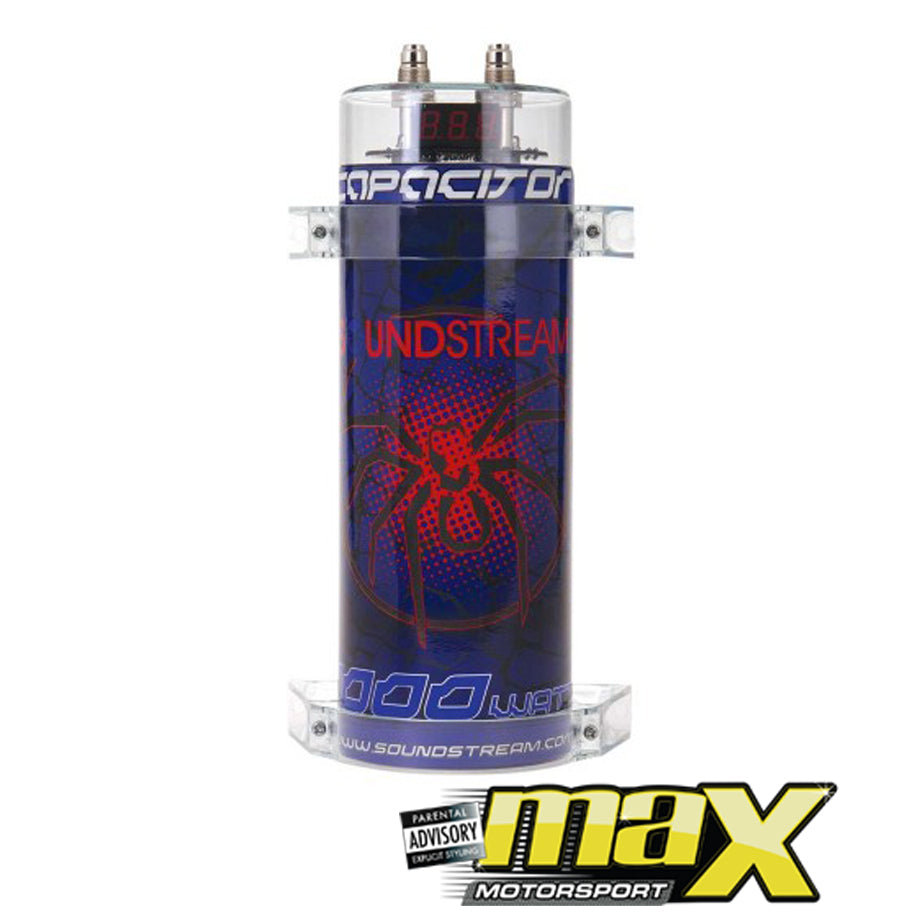 Soundstream SCX-1.5 1.5 Farad Power Capacitor