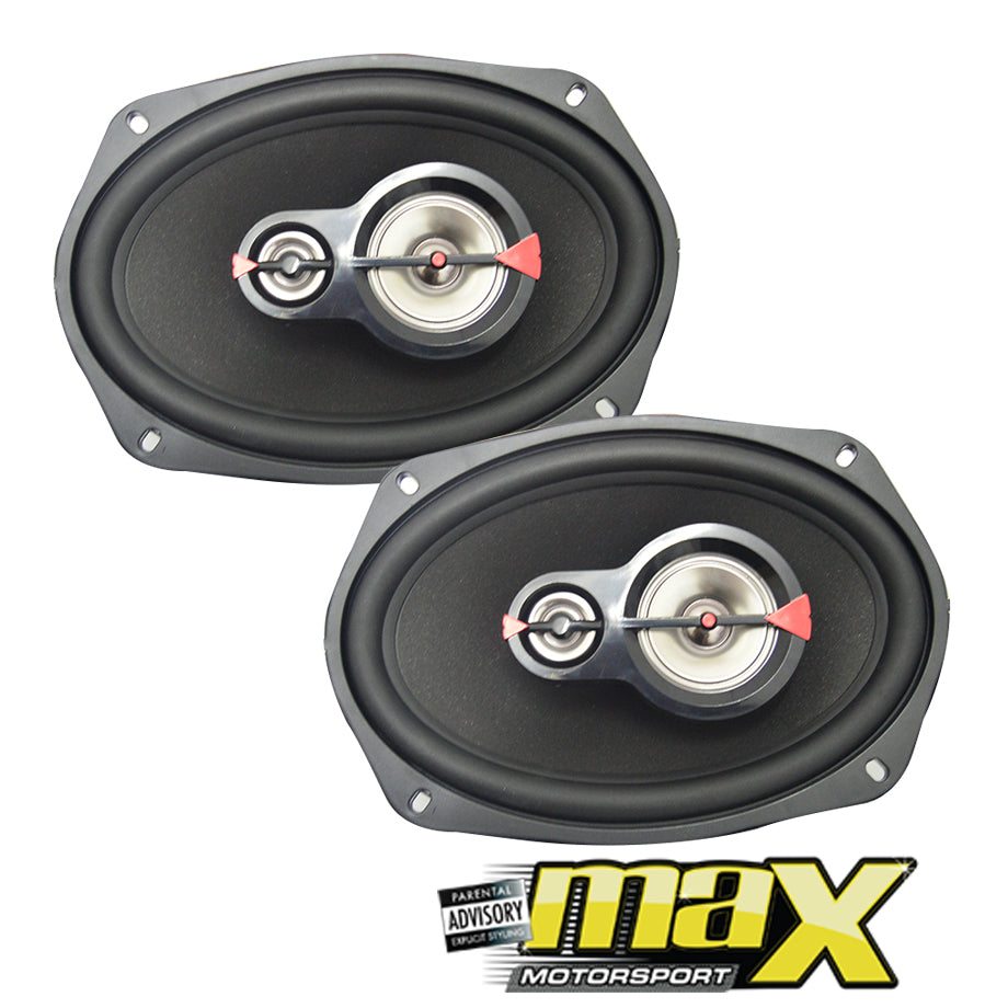 Energy Audio 3-Way Coaxial 6x9 Speaker (600W)