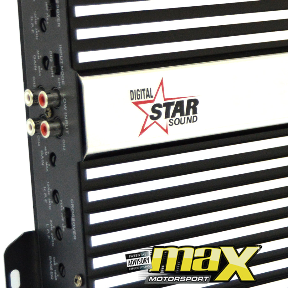Star Sound Mean Machine 4 Channel Amplifier 6000W