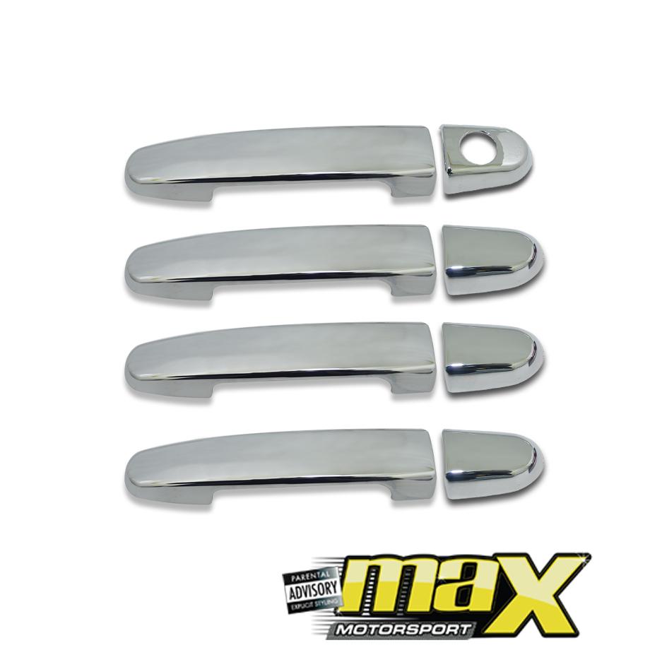 Toyota RunX Chrome Plastic Door Handle Covers maxmotorsports