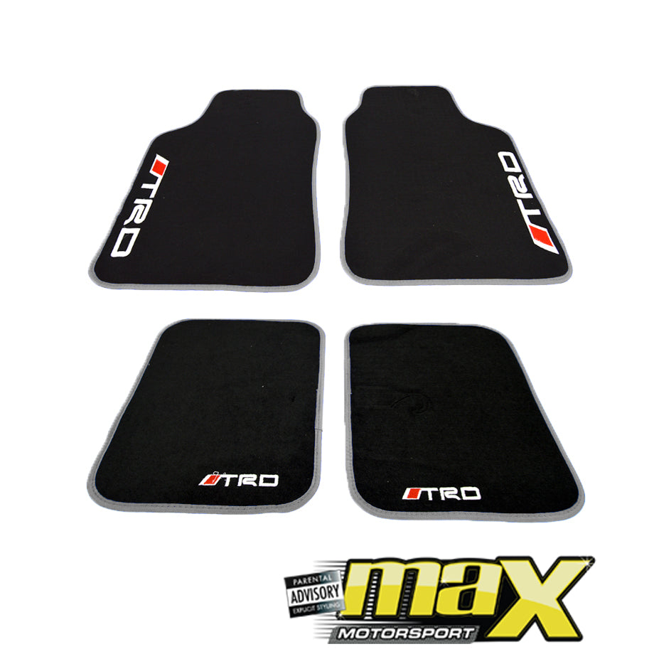 TRD Racing Car Mats (Grey)