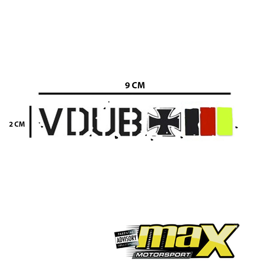Universal V-DUB Sticker