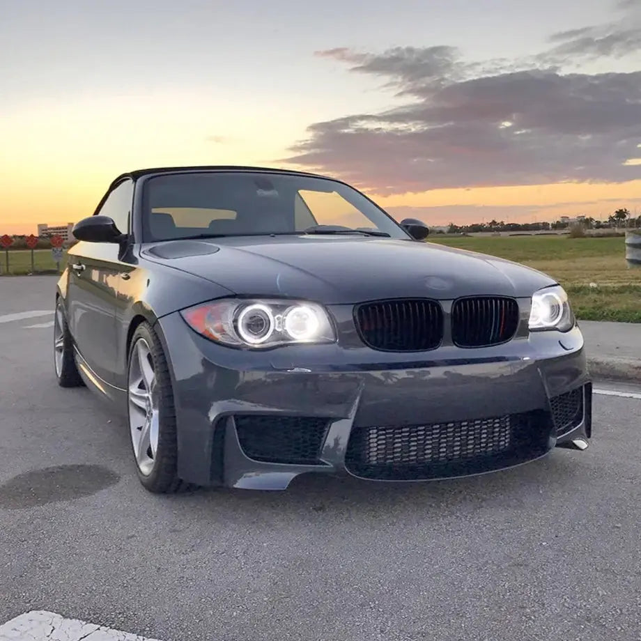 Plastic Front BM E82 / E87 (1-Series) - 1M Style Plastic Front Bumper Upgrade – Max ...