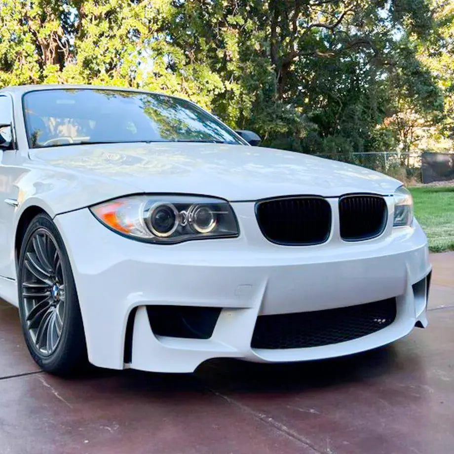 Plastic Front BM E82 / E87 (1-Series) - 1M Style Plastic Front Bumper Upgrade – Max ...