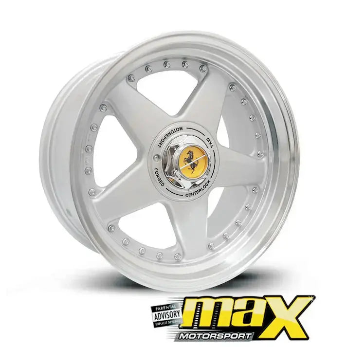 15 Inch Mag Wheel - MX5666-SL Wheel (4x100 / 108 PCD) Max Motorsport