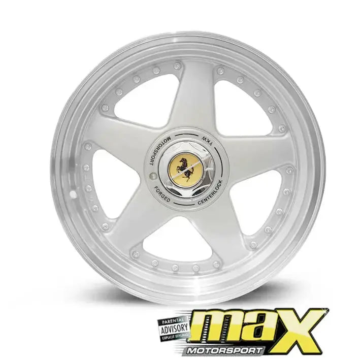 15 Inch Mag Wheel - MX5666-SL Wheel (4x100 / 108 PCD) Max Motorsport