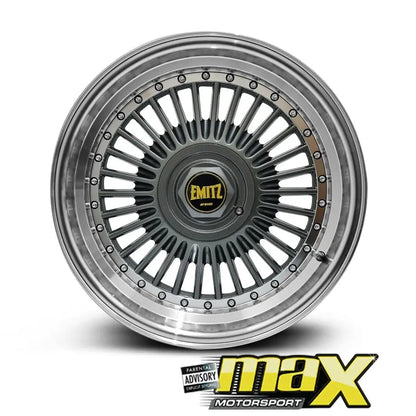 17 Inch Mag Wheel - MX7663 Wheels - (4x100/114.3 PCD) Max Motorsport