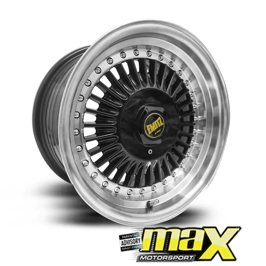 15 Inch Mag Wheel - MX7616 Emit Wheels - (5x100/114.3 PCD) Max Motorsport