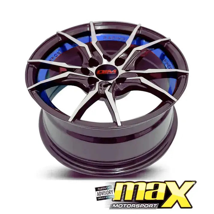 15 Inch Mag Wheel - MX194-BL Wheel - (4x100/114.3 PCD) – Max Motorsport